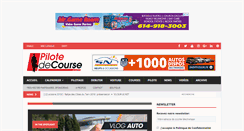 Desktop Screenshot of pilote-de-course.com